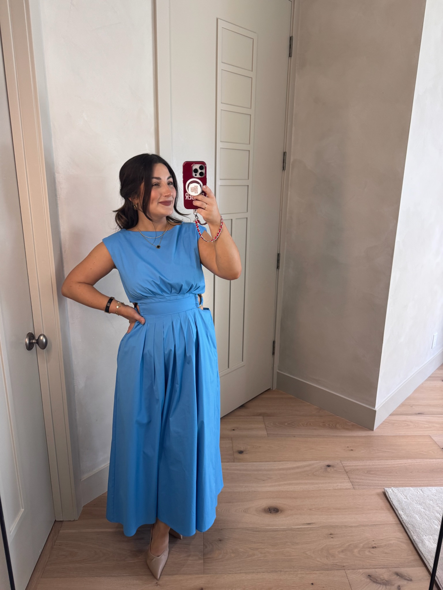 Macy’s Black Friday in July sale happening now!! 

40% off boatneck dress! 
I’m in a size 6 

5’0” 140lbs 
Petite friendly

#LTKootd #LTKSaleAlert #LTKPetite