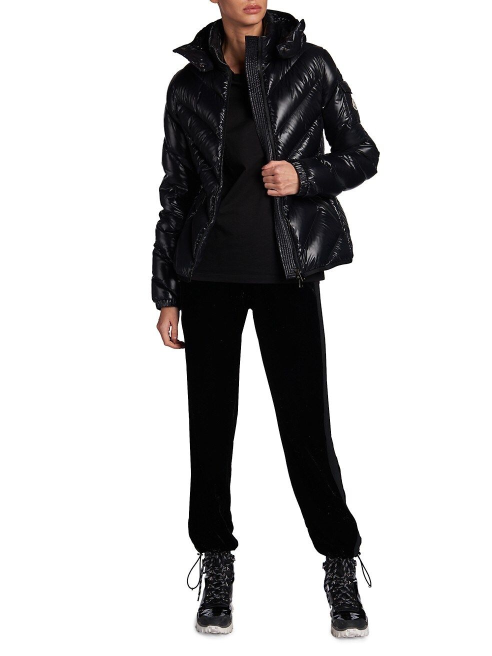 Brouel Chevron Puffer Jacket | Saks Fifth Avenue