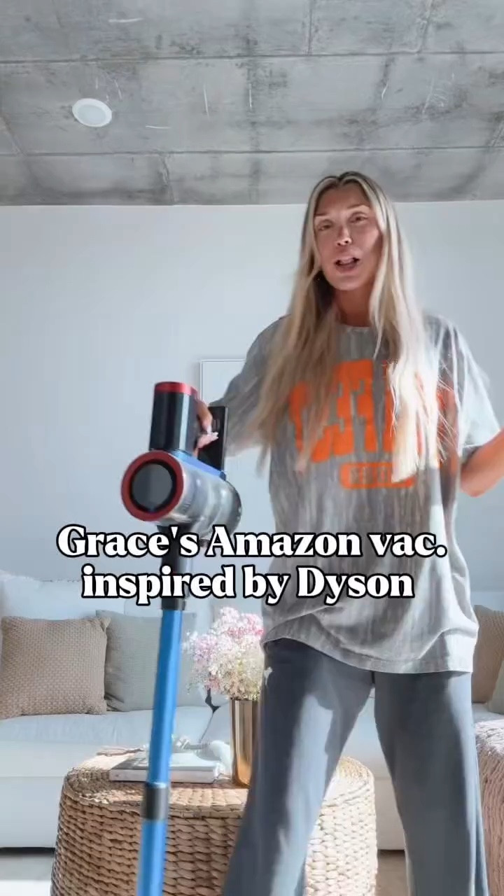 If you love the idea of a Dyson, but not the price, Grace's Amazon version has entered the chat from Florida. This is the "inspired" version of Dyson's classic cordless.