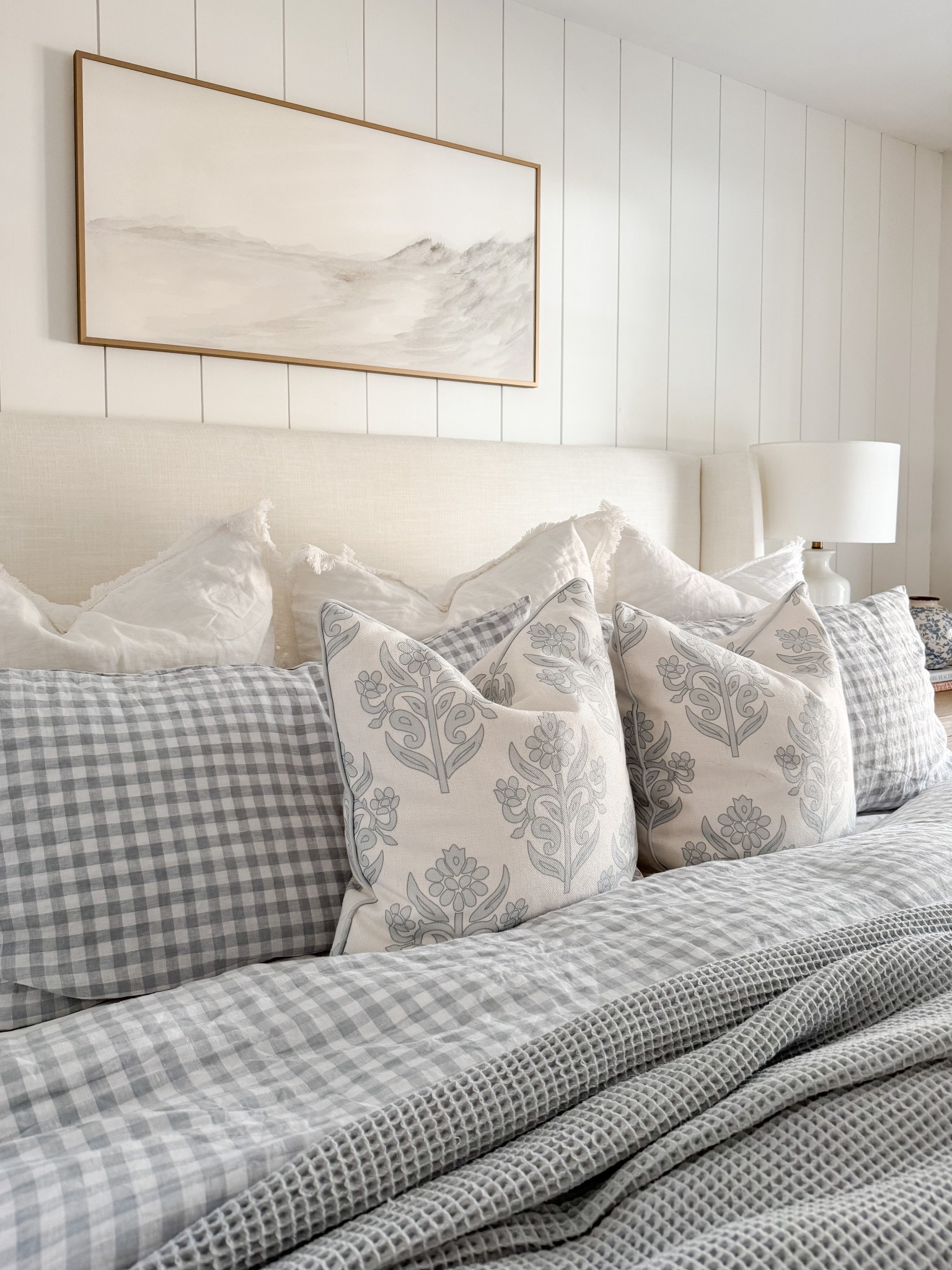 Layered coastal bedroom! This bedroom is all about relaxed layers, soft blues, and classic coastal patterns that make the space feel serene. 


#LTKHome #LTKFindsUnder50