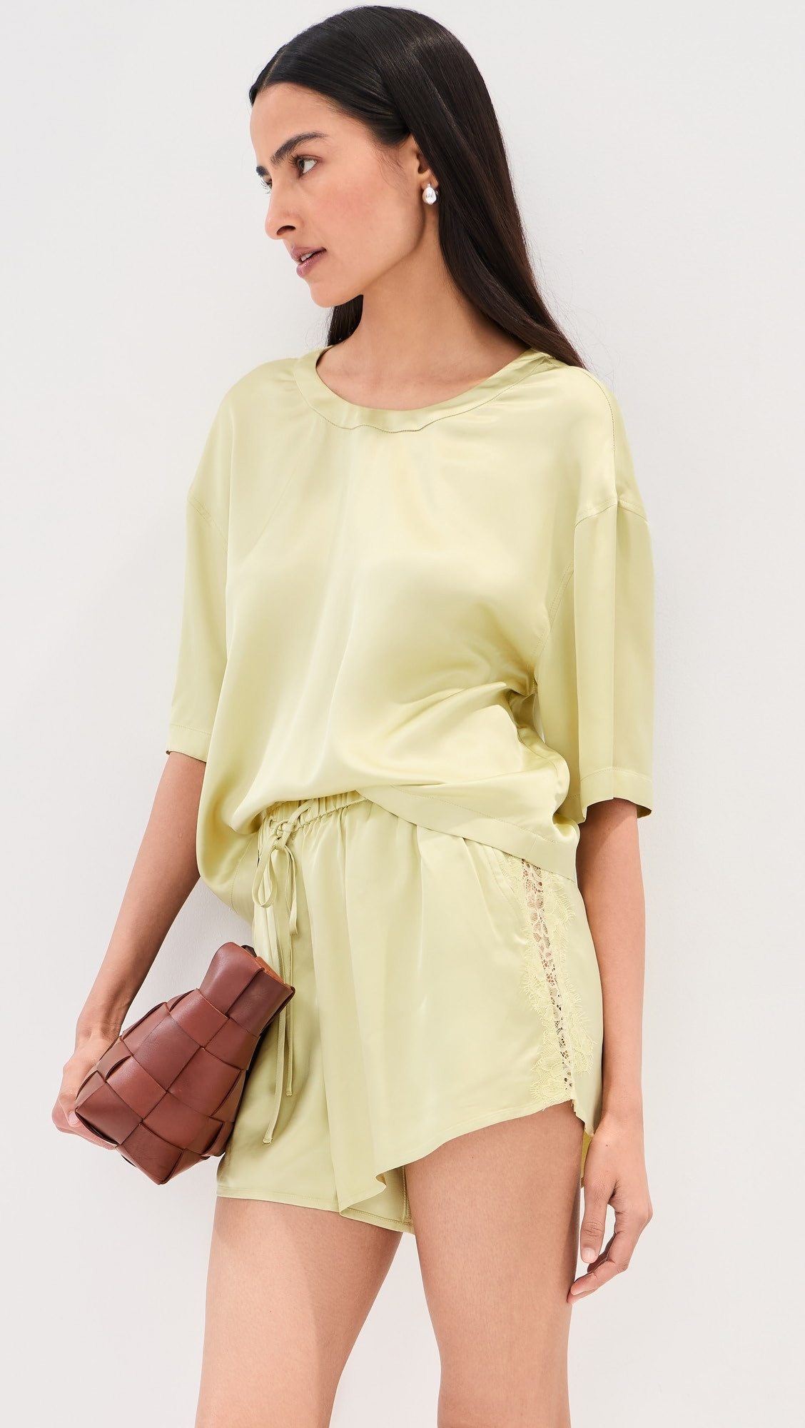 Savannah Satin Shorts | Shopbop