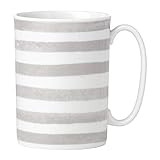 Kate Spade Charlotte Street North Mug, 0.50 LB, Taupe/Grey | Amazon (US)