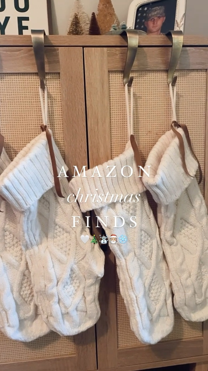 The cutest neutral stockings for this Christmas! 

#LTKHoliday #LTKSeasonal #LTKhome