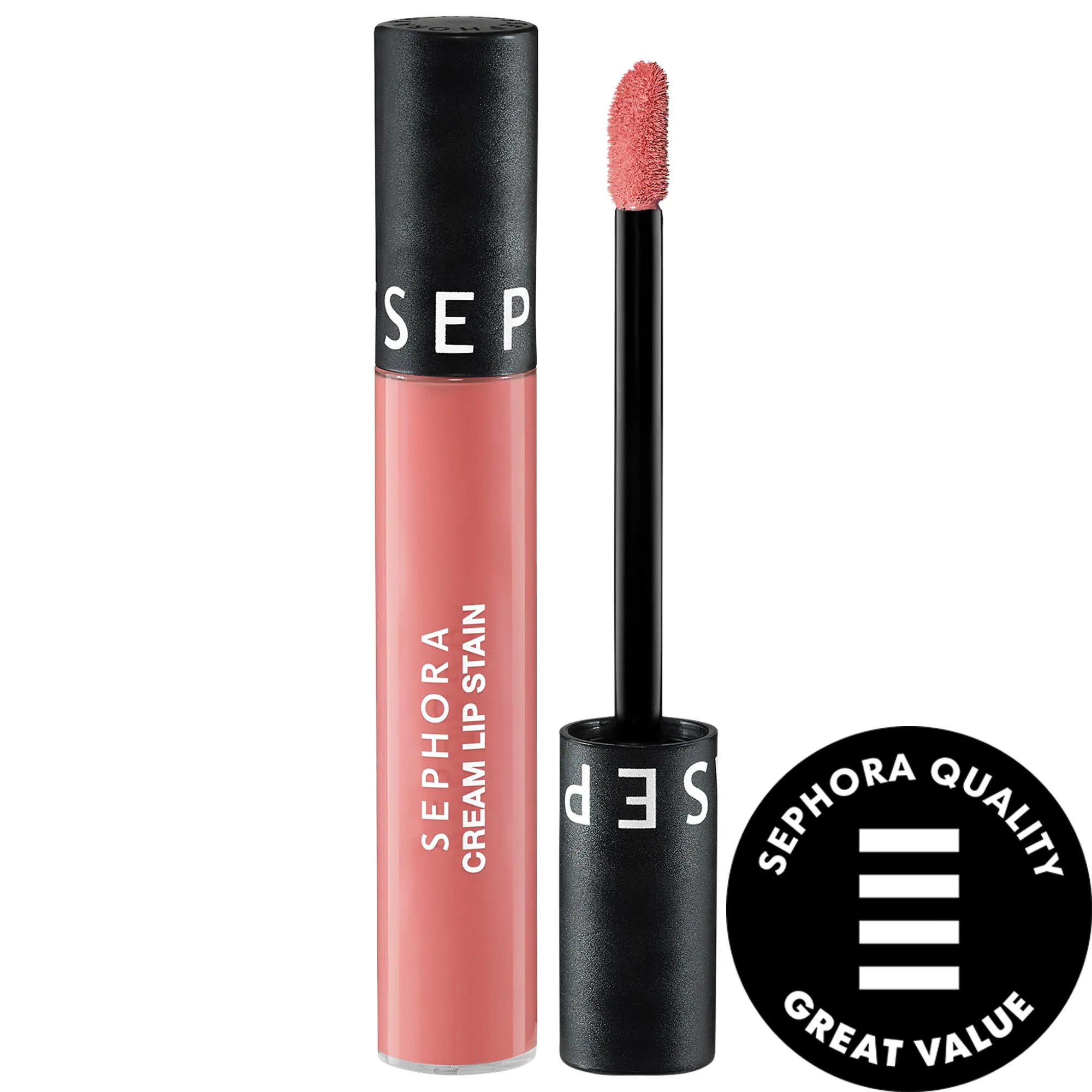 SEPHORA COLLECTION Cream Lip Stain 10HR Liquid Lipstick 69 Hippy Pink 0.16 oz. / 5 mL | Sephora (US)