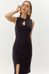 Kayla Wave Cut Sheath Dress | Adelyn Rae