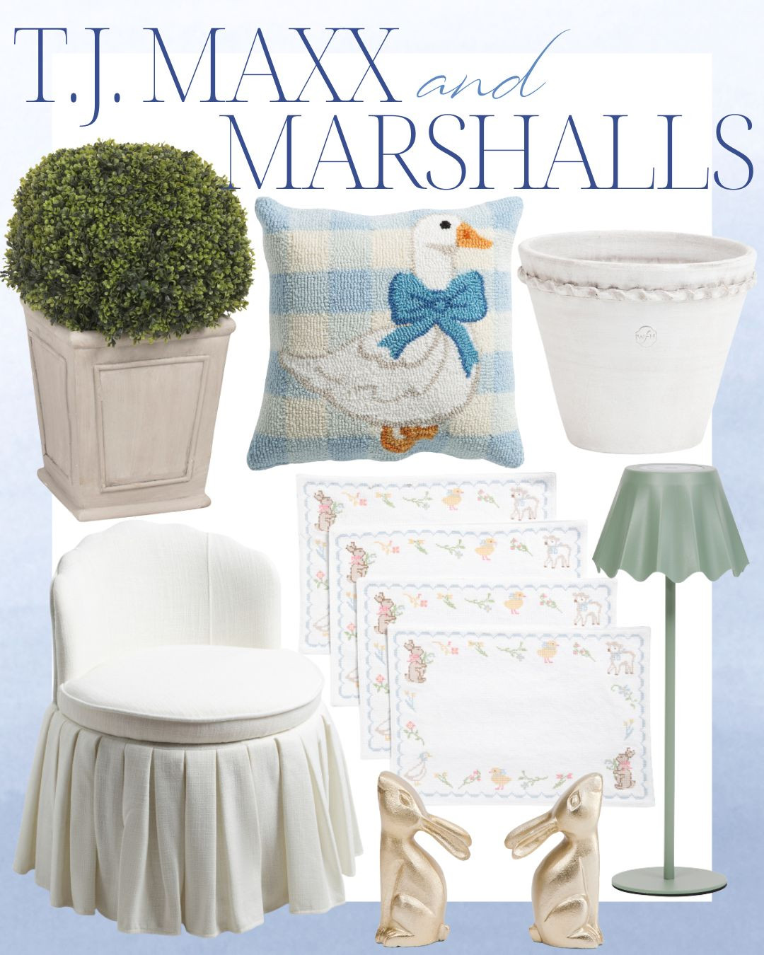 T.J. Maxx and Marshalls finds! 

 #LTKSeasonal #LTKHome