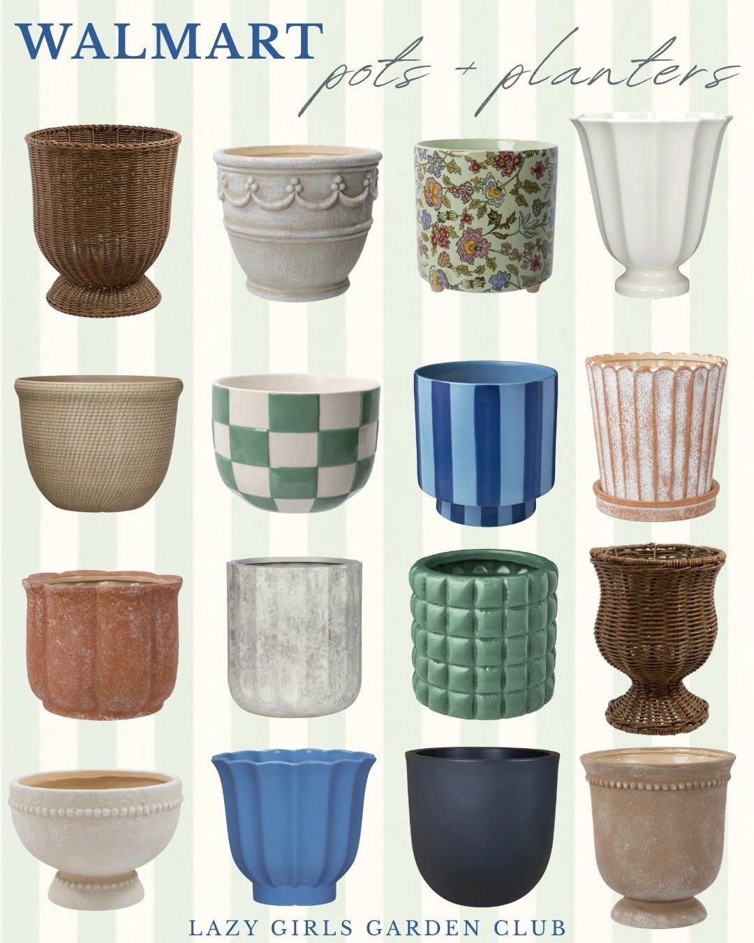 Walmart pots and planters for the spring 🌸

#LTKHome #LTKstorytime #LTKSaleAlert