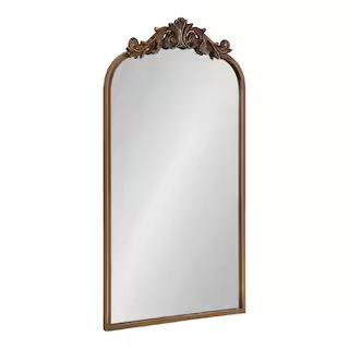 Kate and Laurel Medium Arch Gold Classic Mirror (30.75 in. H x 19 in. W) 217036 - The Home Depot | The Home Depot