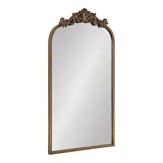 Kate and Laurel Medium Arch Gold Classic Mirror (30.75 in. H x 19 in. W)-217036 - The Home Depot | The Home Depot