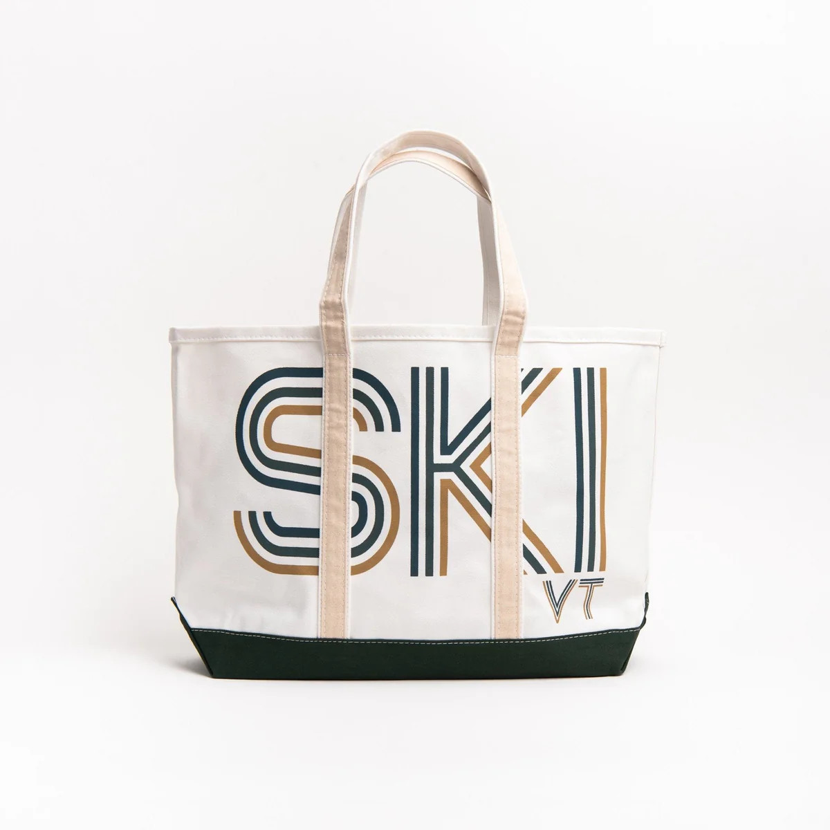 Addison West x Crab & Cleek Ski VT Canvas Tote | The Addison West
