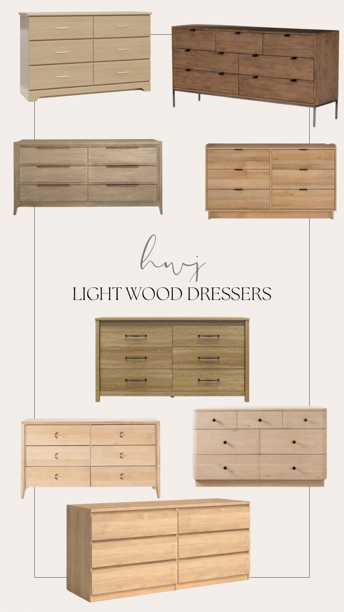 Light Wood Dressers


#LTKmidsize #LTKsalealert #LTKhome