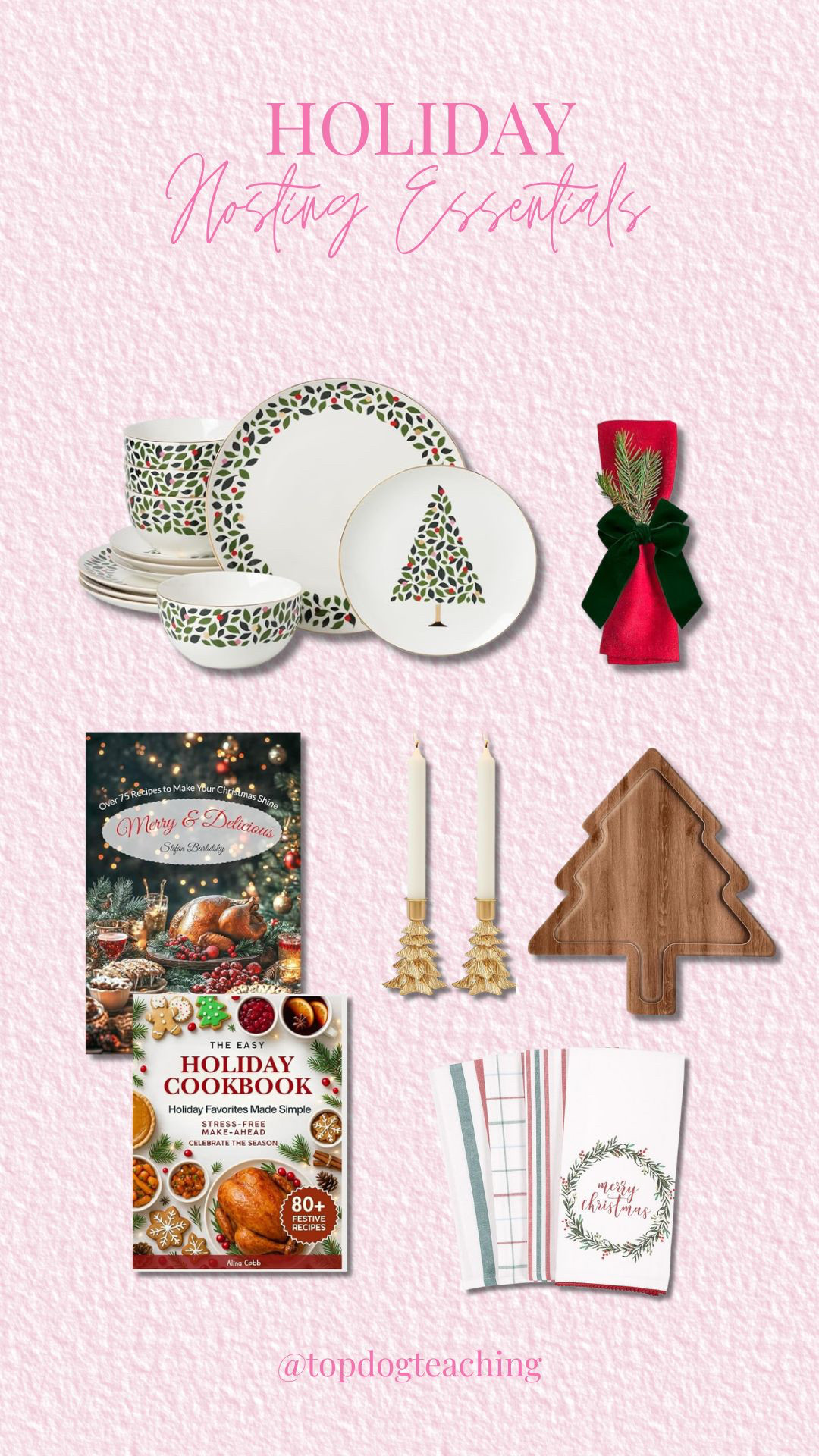 Whether it’s a cozy family dinner or a full-on festive gathering, I'm linking all my favorite finds to make your holiday hosting easy, elevated, and effortlessly festive.

Think charming serveware, soft textures, twinkly touches, and those small details that turn simple moments into memories. 🎄

holiday hosting, dinner essentials, holiday cooking, hosting essentials, gifts for the host, dinnerware
 

 #LTKHoliday #LTKSeasonal #LTKHome