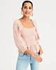 AE Smocked Body Long Sleeve Top | American Eagle Outfitters (US & CA)