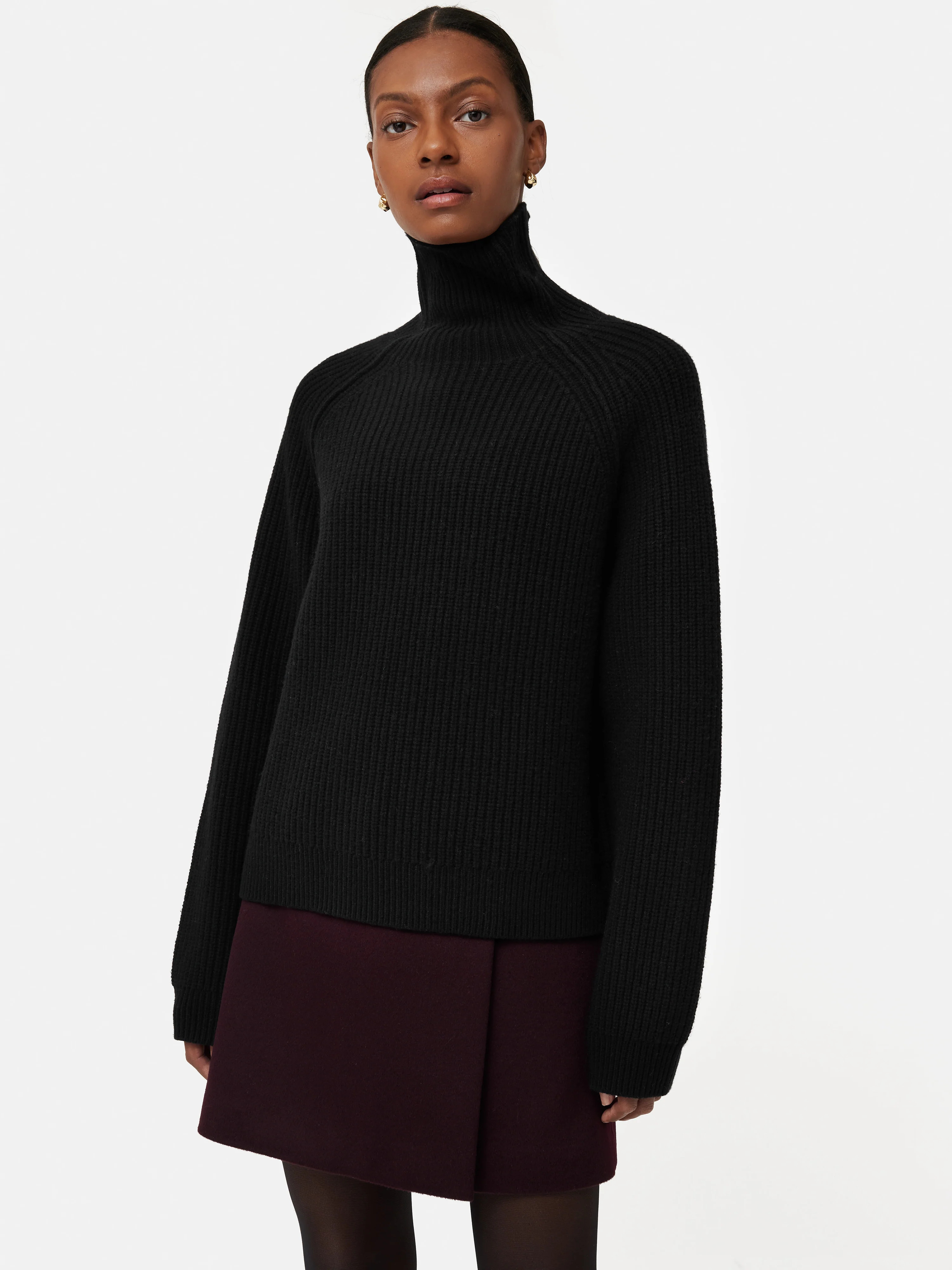 Merino Fishermans Rib Jumper | Jigsaw (UK)