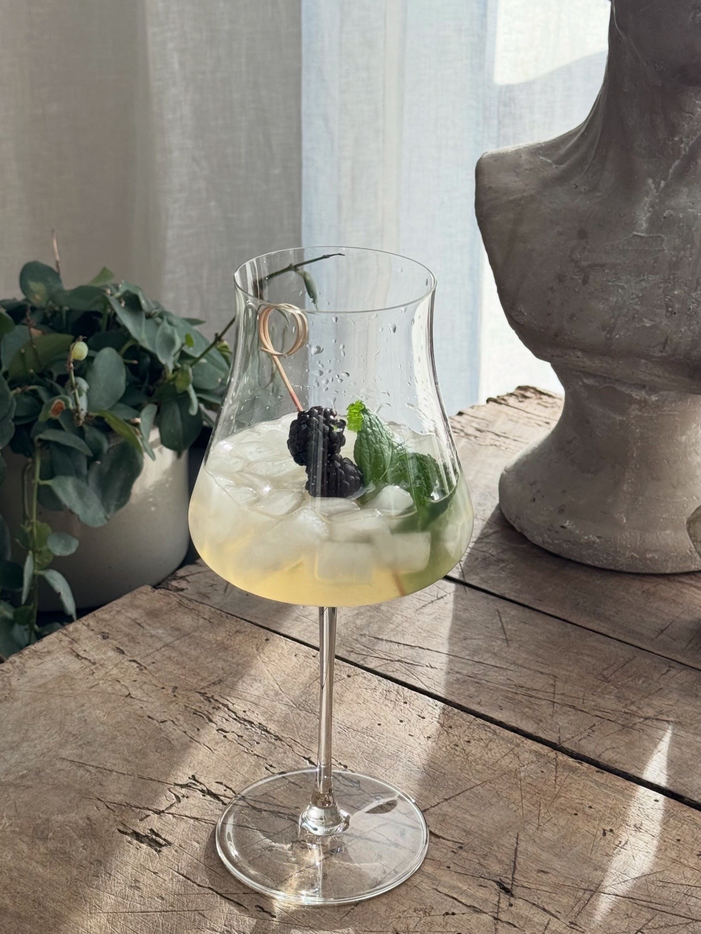 The most beautiful red wine glass that I also love to use for my Hugo Spritz! 