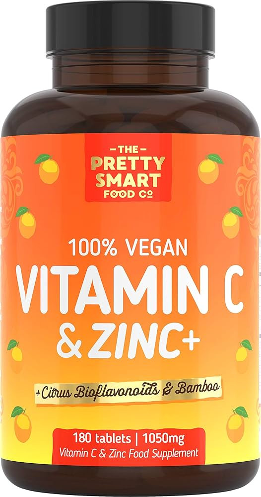 Powerful Vitamin C and Zinc Tablets - Vitamin C 1000mg with Zinc - 6 Month's Supply - Boosted wit... | Amazon (UK)