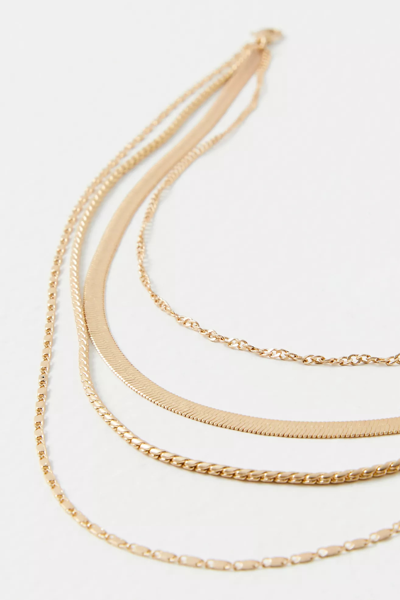 Gold Plated Lara Layer Choker | Free People (Global - UK&FR Excluded)