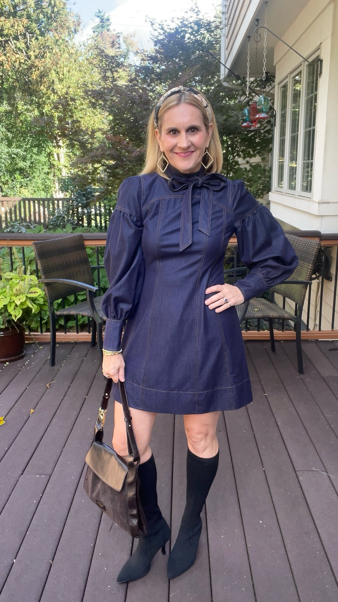 Denim never goes out of style! Found the perfect dress for fall! 

#LTKOver40 #LTKStyleTip