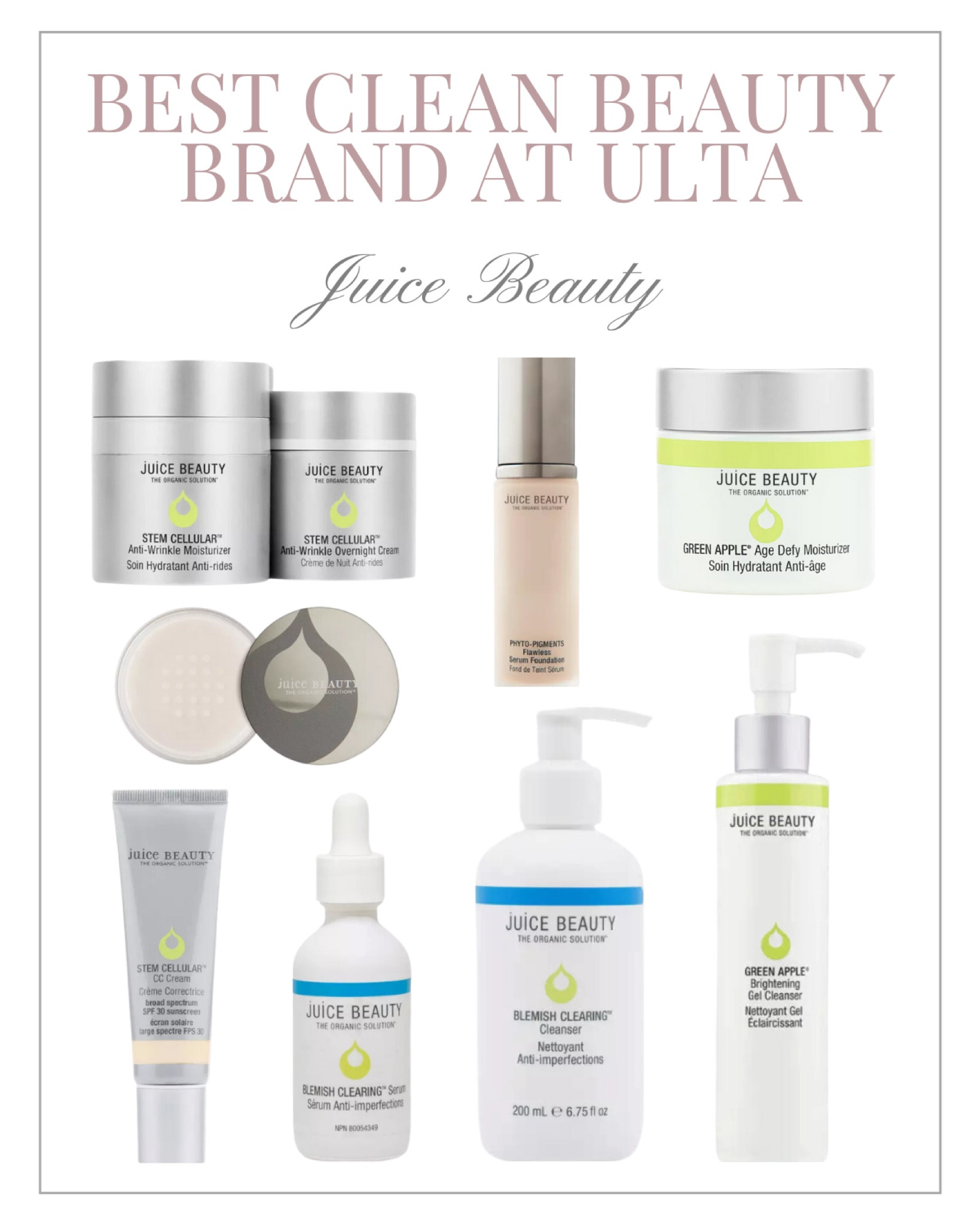 Clean, Clean Beauty, Sustainable, Beauty, Makeup, Make up, Skincare, Skincare Routine, Skinceuticals, Ulta, Ulta Beauty, Juice Beauty #LTKfindsunder100 #LTKstyletip #LTKbeauty