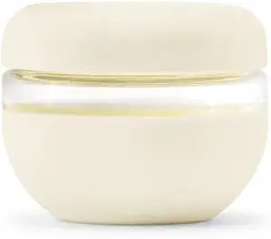 W&P Porter Seal Tight Glass Lunch Bowl Container w/ Lid | Cream 16 Ounces | Leak & Spill Proof, S... | Amazon (US)