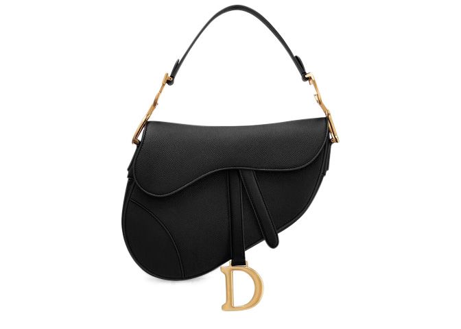 Dior Saddle Bag Calfskin Black | StockX