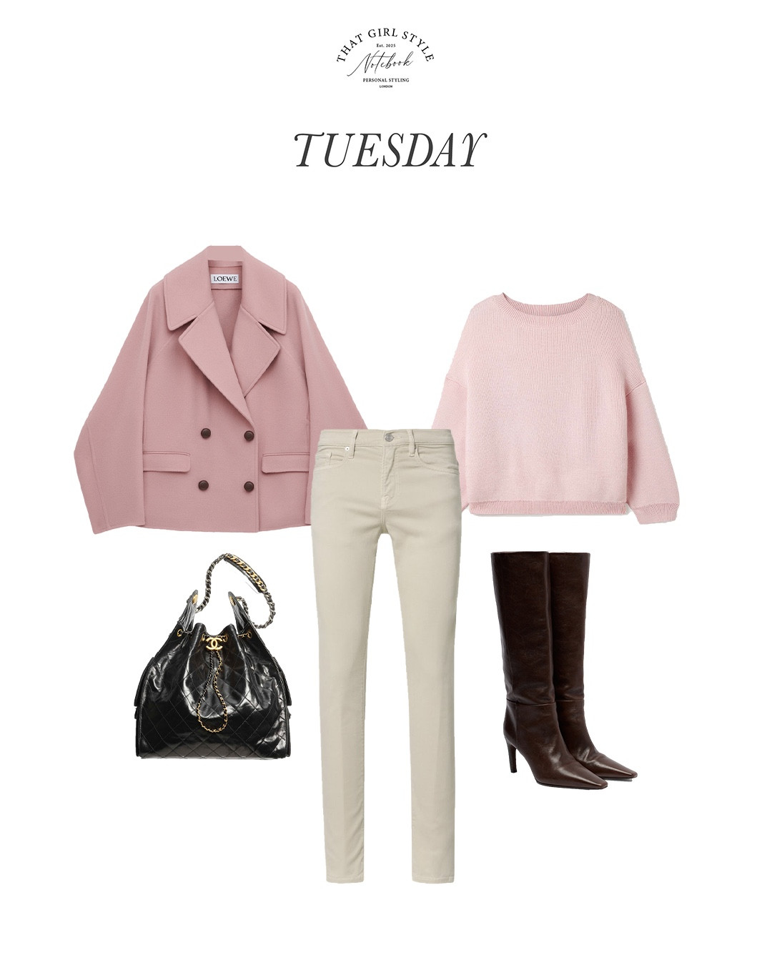 Look 100 | Coat Loewe, Jeans Frame, Jumper Khaite, Bag Chanel, Boots Brunello Cucinellii

#LTKluxury #LTKstyletip #LTKwinter