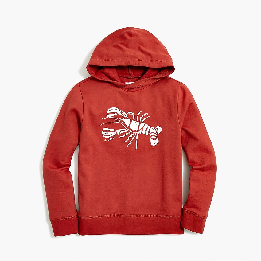 Boys' lobster hoodie | J.Crew Factory