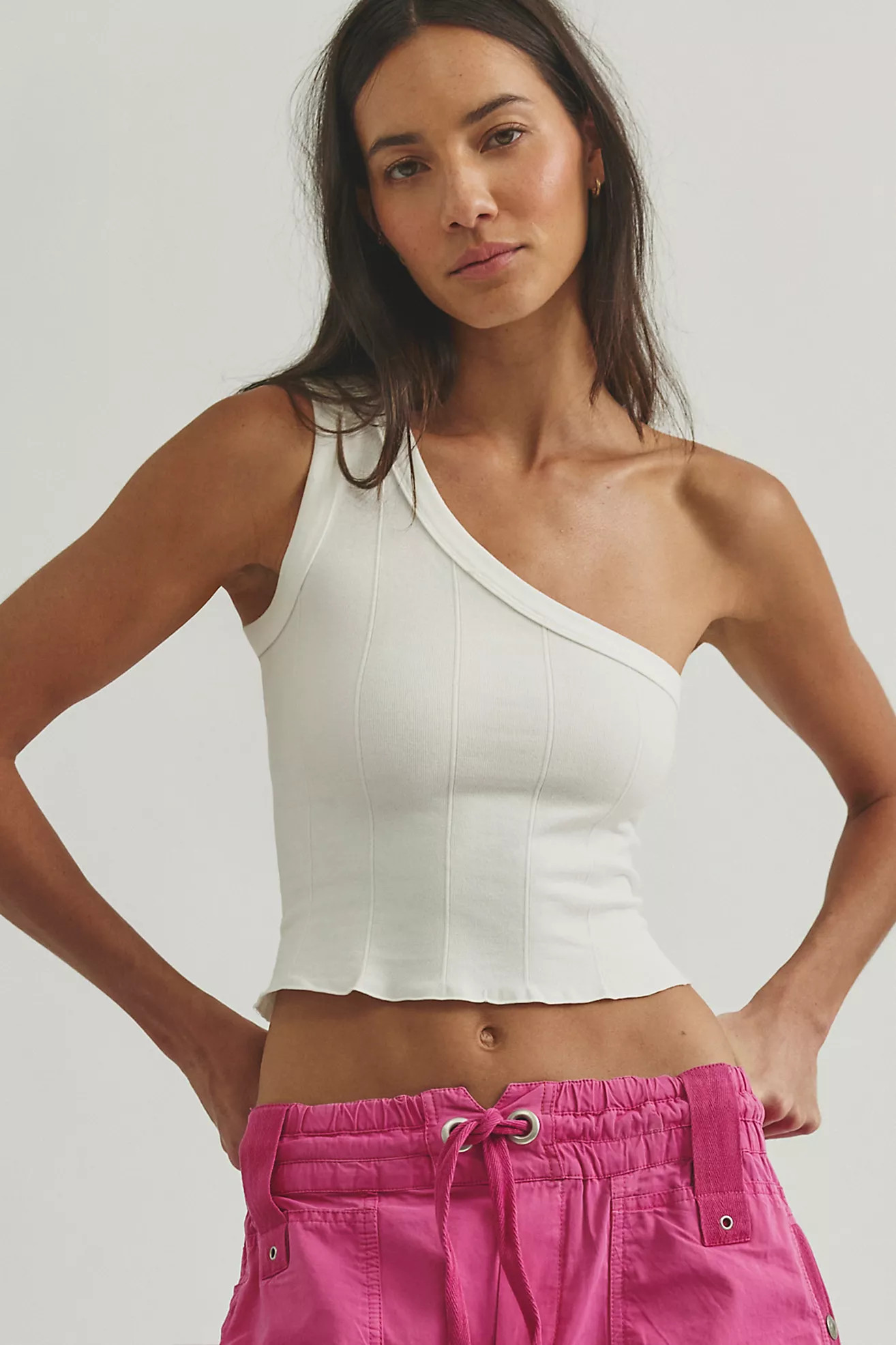 So Soft Seamless Modal Asymmetrical Cami | Free People (Global - UK&FR Excluded)