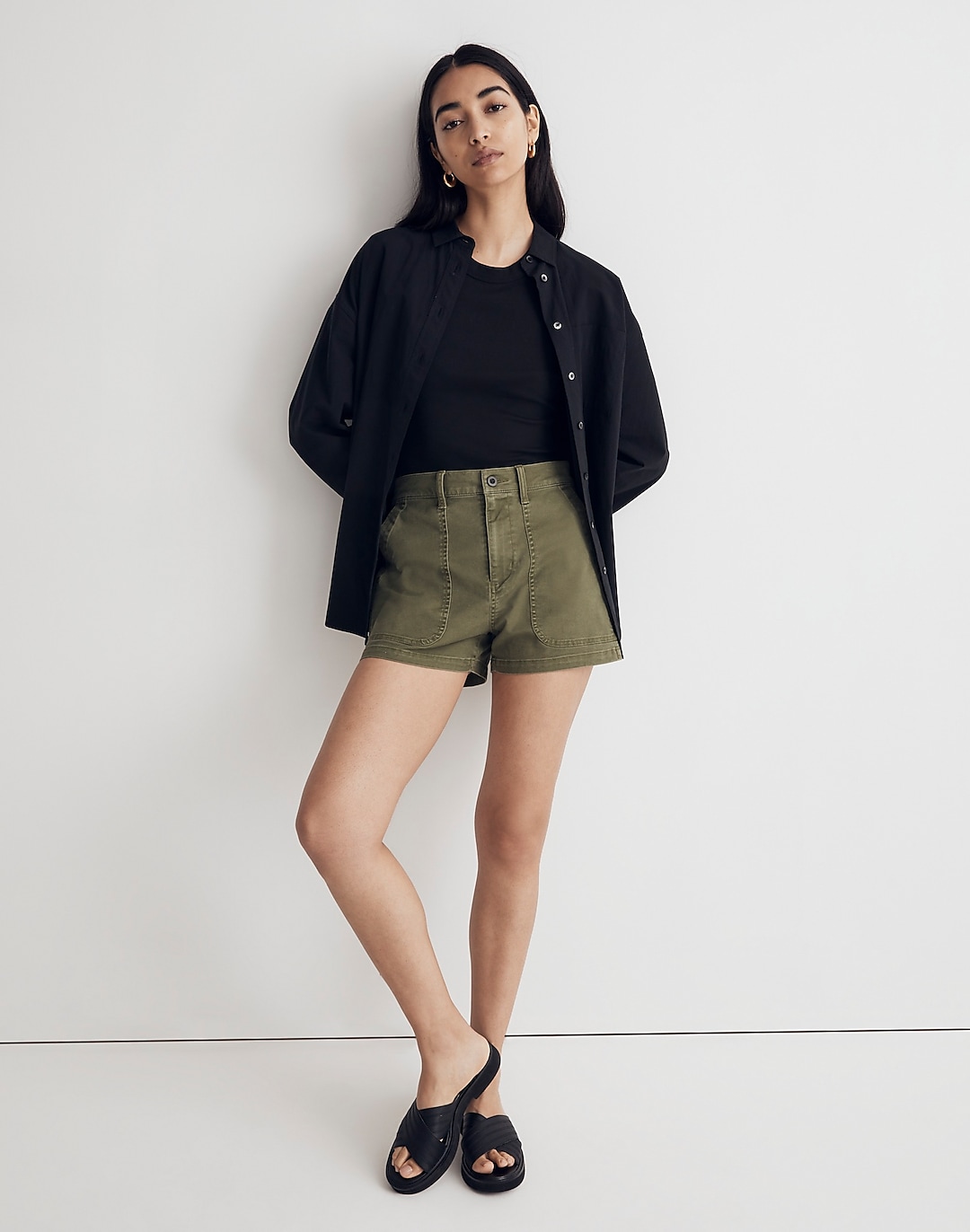 The Perfect Vintage Fatigue Short | Madewell