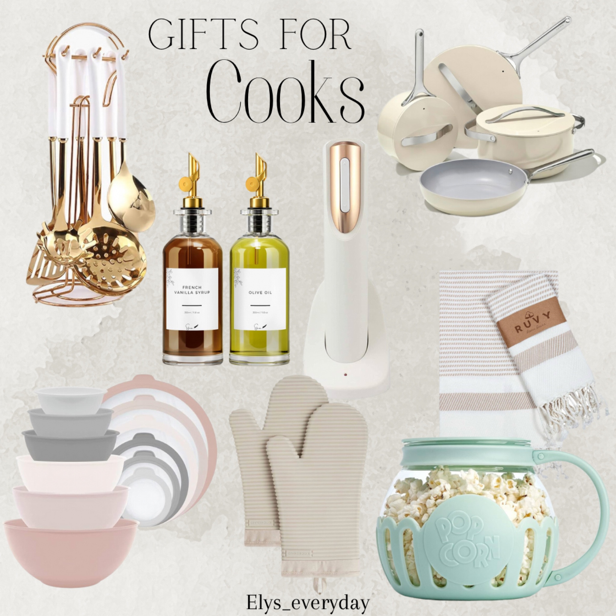 Gifts for cooks

Kitchen, cooking, cooks, presents, Christmas, cookware, bowls, utensils, oven mitts, wine opener 

#LTKHoliday #LTKGiftGuide #LTKHolidaySale