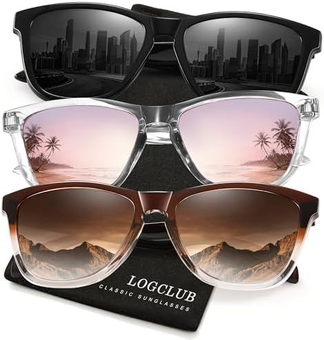Polarized Sunglasses Womens Men - Classic Retro UV Protection Driving Sun Glasses | Amazon (US)