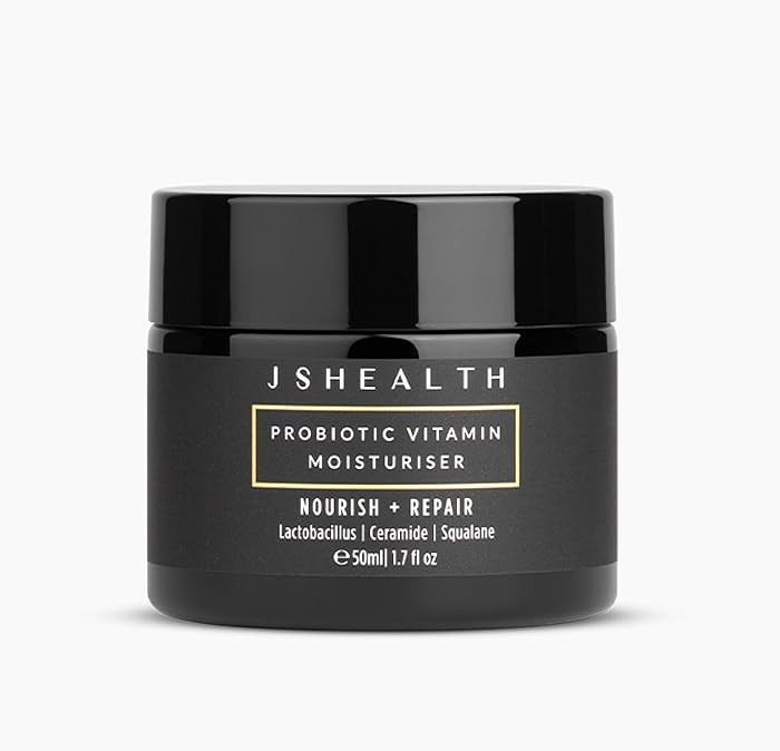 JSHealth Probiotic Face Moisturizer. Lightweight Cream with Seaweed Extract, Ceramide, Squalane. ... | Amazon (US)