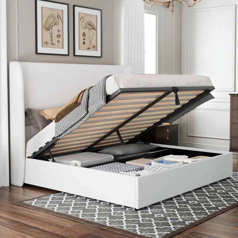 Brooklinn Upholstered Platform Storage Bed | Wayfair North America