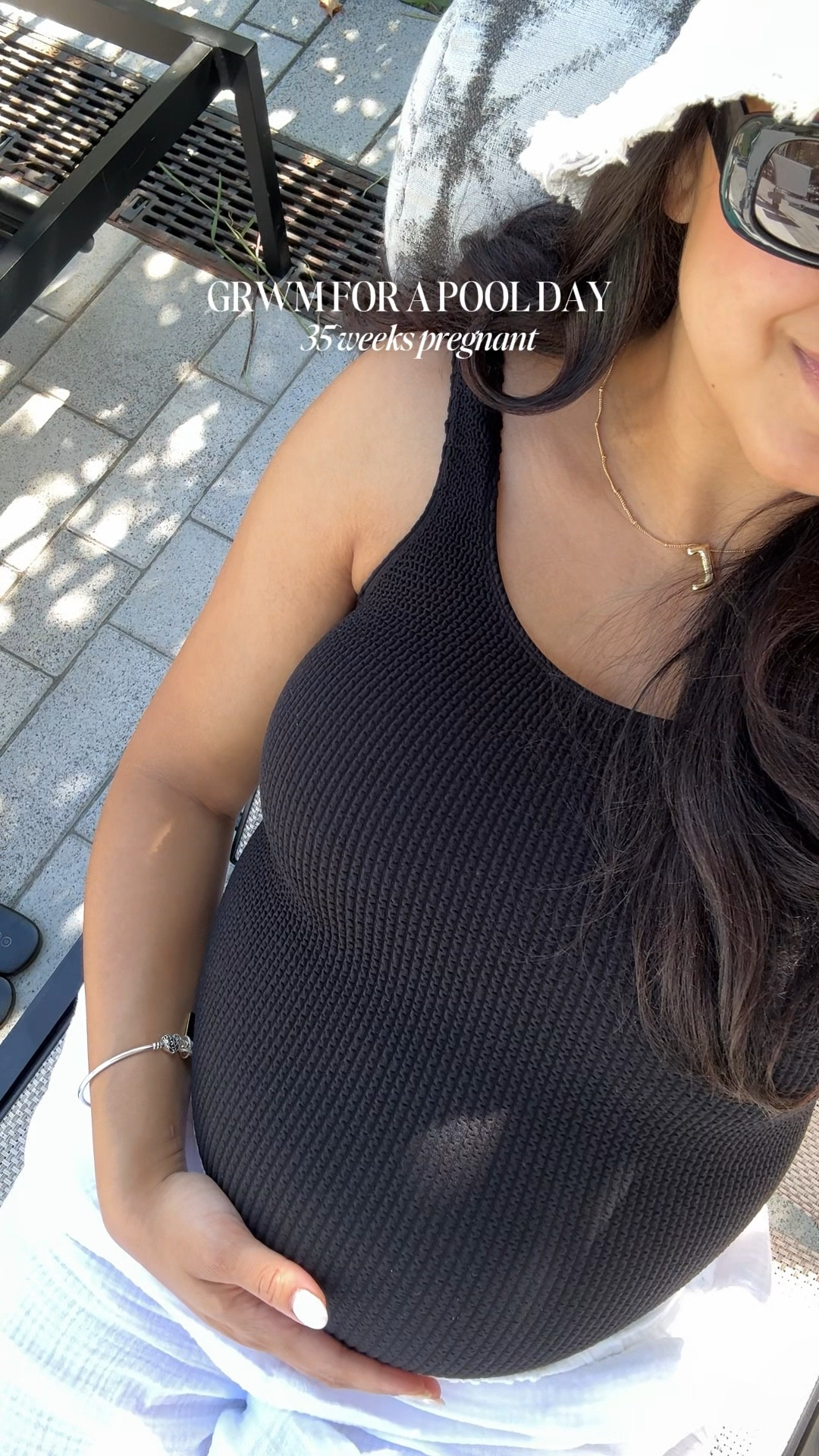 Bump friendly pool/beach fit 🤍

#LTKBump #LTKFindsUnder50