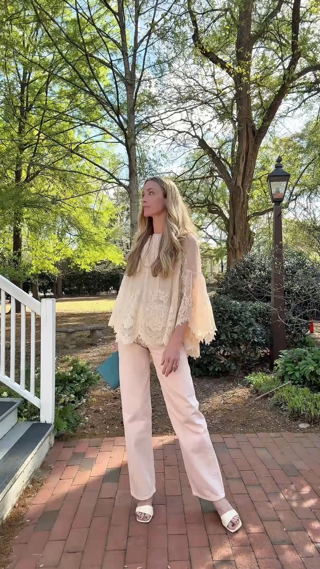 Colored jeans for spring! These are the AGOLDE ren in 32”. Wearing my true size! Blouse is old Zimmermann, similar linked. Shoes and bag are old, similar linked.

pink jeans, AGOLDE ren, spring blouse, spring night out, spring date night

#LTKgrwm #LTKSeasonal #LTKootd