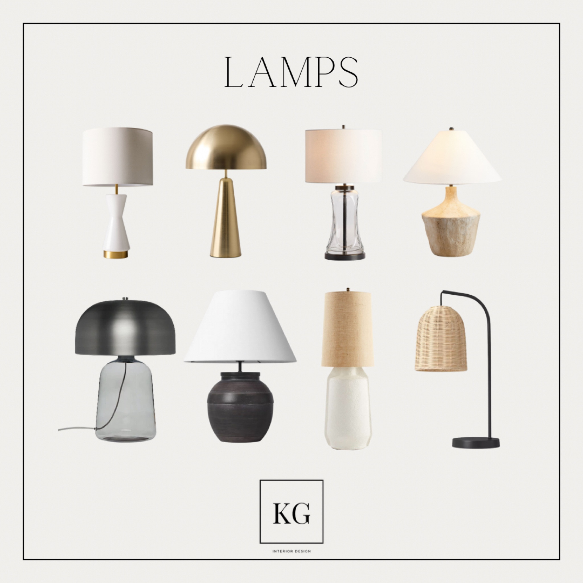 Light up your life with our favorite lamps! 

#LTKhome #LTKFind #LTKstyletip