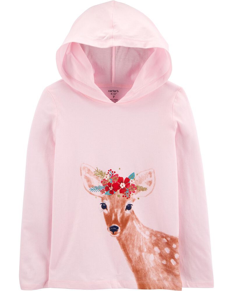 Deer Hooded Jersey Tee | Carter's