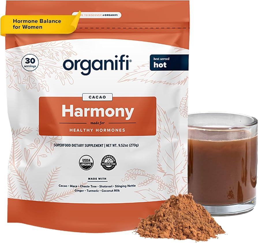 Organifi Harmony - Hormone Support - Eases PMS Symptoms - Energizes You - Regulates Menstrual Cyc... | Amazon (US)