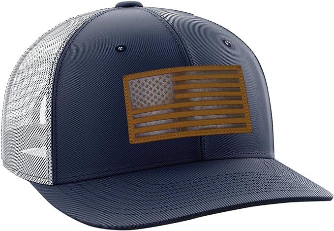 Tactical Pro Supply American Flag Patriotic USA Snapback Hat | Embossed Logo American Flag Cap fo... | Amazon (US)