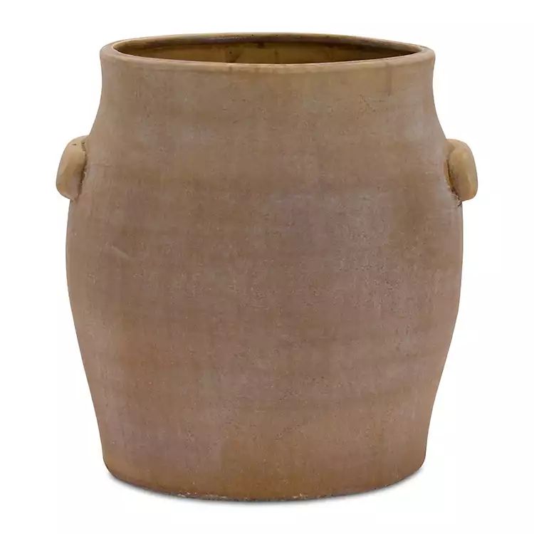 New! Warm Brown Terracotta Vase | Kirkland's Home