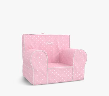 My First Anywhere Chair®, Light Pink Pin Dot | Pottery Barn Kids