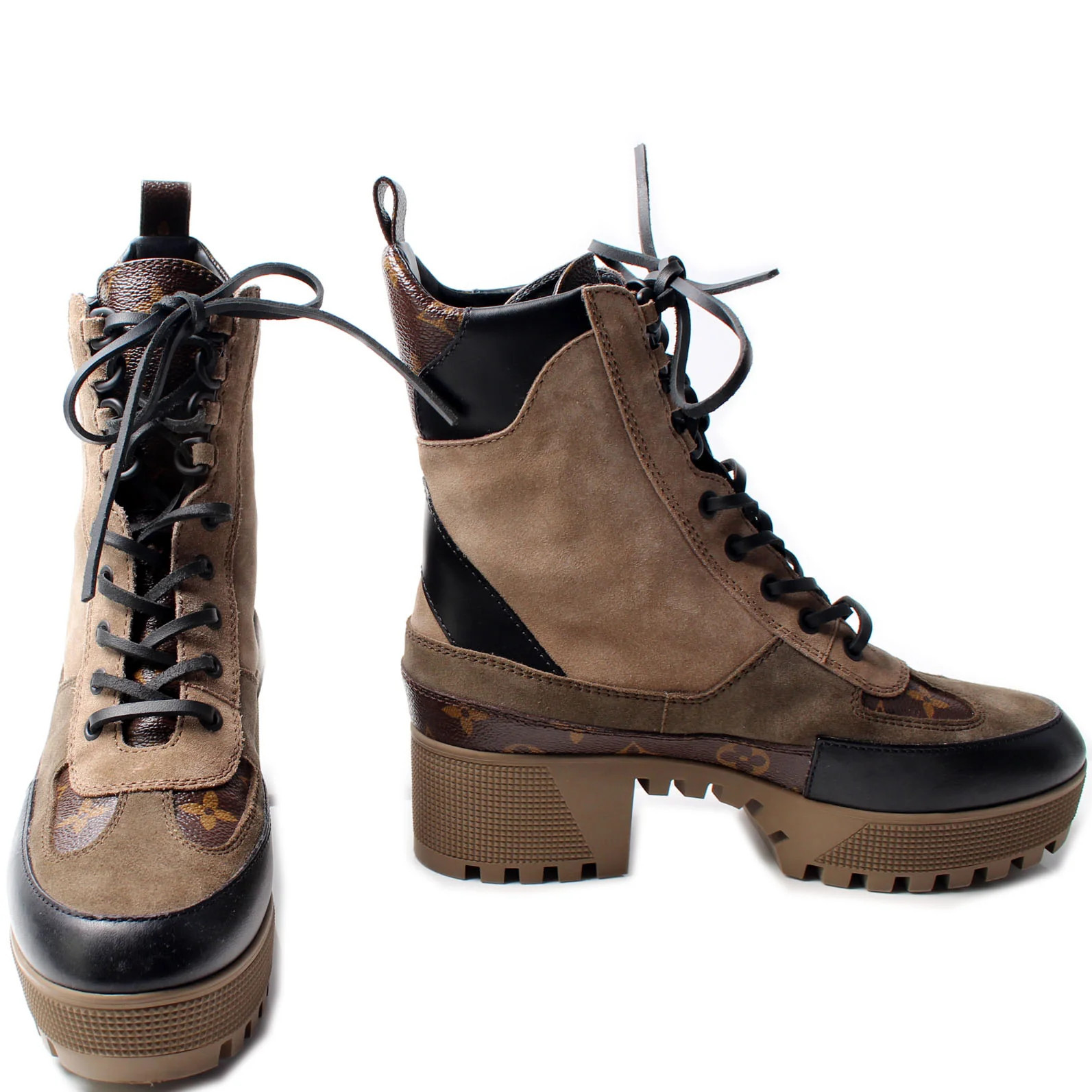 Laureate Platform Desert Boots Size 37.5 | Keeks Designer Handbags