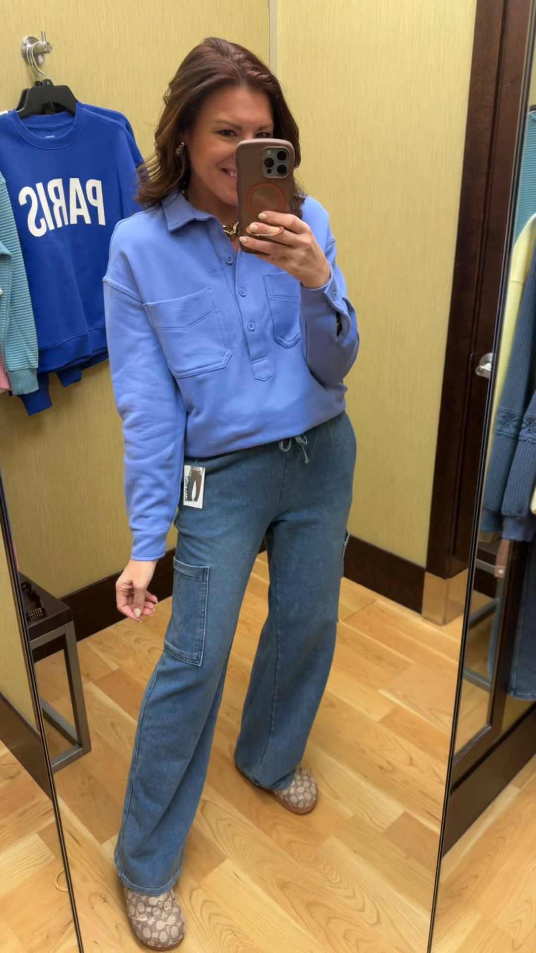 Kohls pullovers that are perfect for now and for spring! 💁🏽‍♀️💁🏽‍♀️! 

Wearing size XS in tops and size small in pants. @kohls  

Spring style | casual | shop kohls | transition to spring | sweatpants jeans | denim | outfit inspo 

#LTKootd #LTKSaleAlert #LTKOver40