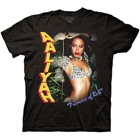 Ripple Junction Men's Aaliyah R&B Superstar T-Shirt - Aaliyah Queen of R&B Mens Fashion Shirt - Aali | Walmart (US)