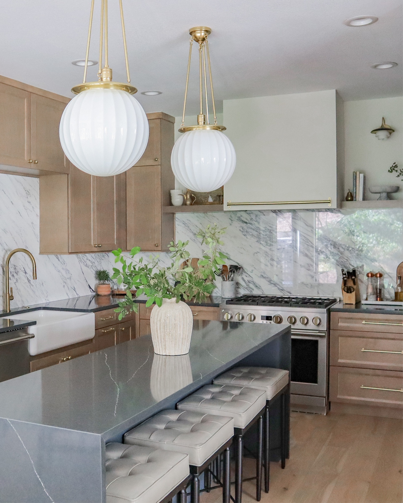 Kitchen brass hardware, lighting, and fixtures

#LTKunder50 #LTKhome #LTKstyletip