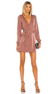 NBD Janet Mini Dress in Mauve from Revolve.com | Revolve Clothing (Global)