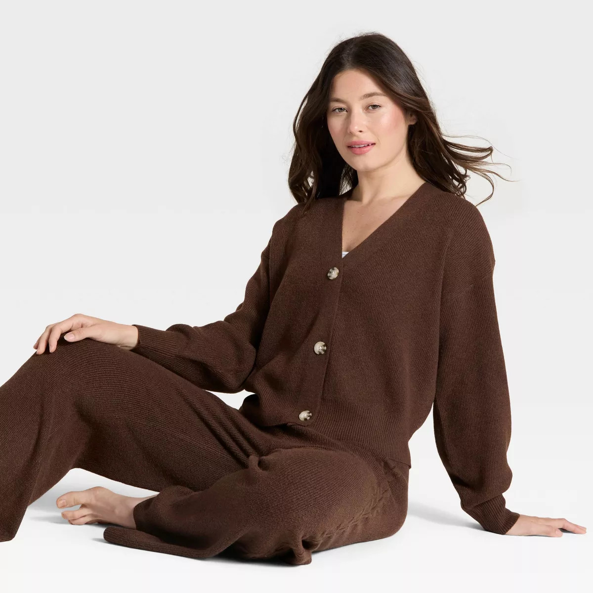 Women's Cable Sweater Cardigan - Auden™ | Target