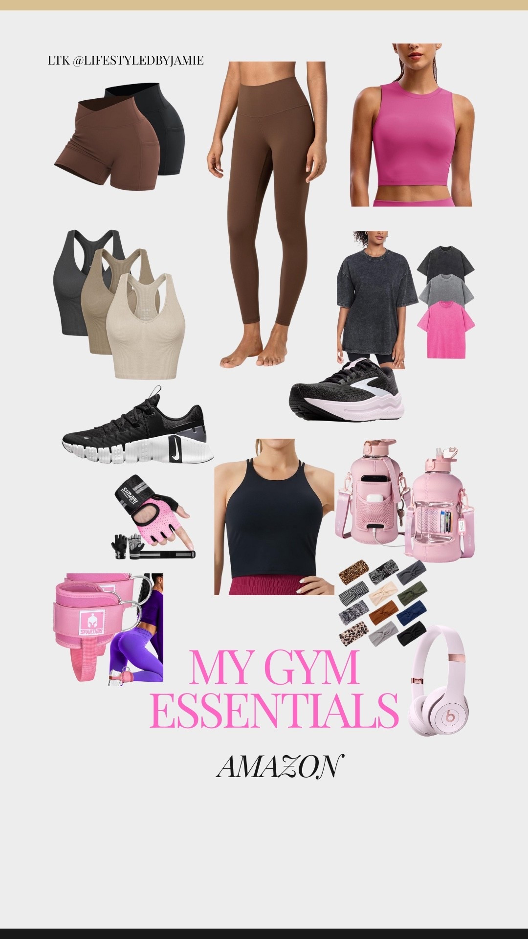 Outfits that move with you > outfits you have to fight with 😅

These are the gym pieces I actually reach for — comfortable, flattering, and functional.

If you’re rebuilding a routine or refreshing your basics, this lineup is:
✔️ supportive
✔️ easy to mix & match
✔️ realistic for everyday workouts

No overthinking. Just grab, go, and get it done.

Everything is linked below 🤍
📌Save this for workout outfit inspo.

#GymStyle #WorkoutWear #AmazonActivewear
#FitnessBasics #EverydayWellness #StrongMama
#ActiveLifestyle #AmazonFinds #LTKCreator

#LTKActive #LTKOver40 #LTKFindsUnder50