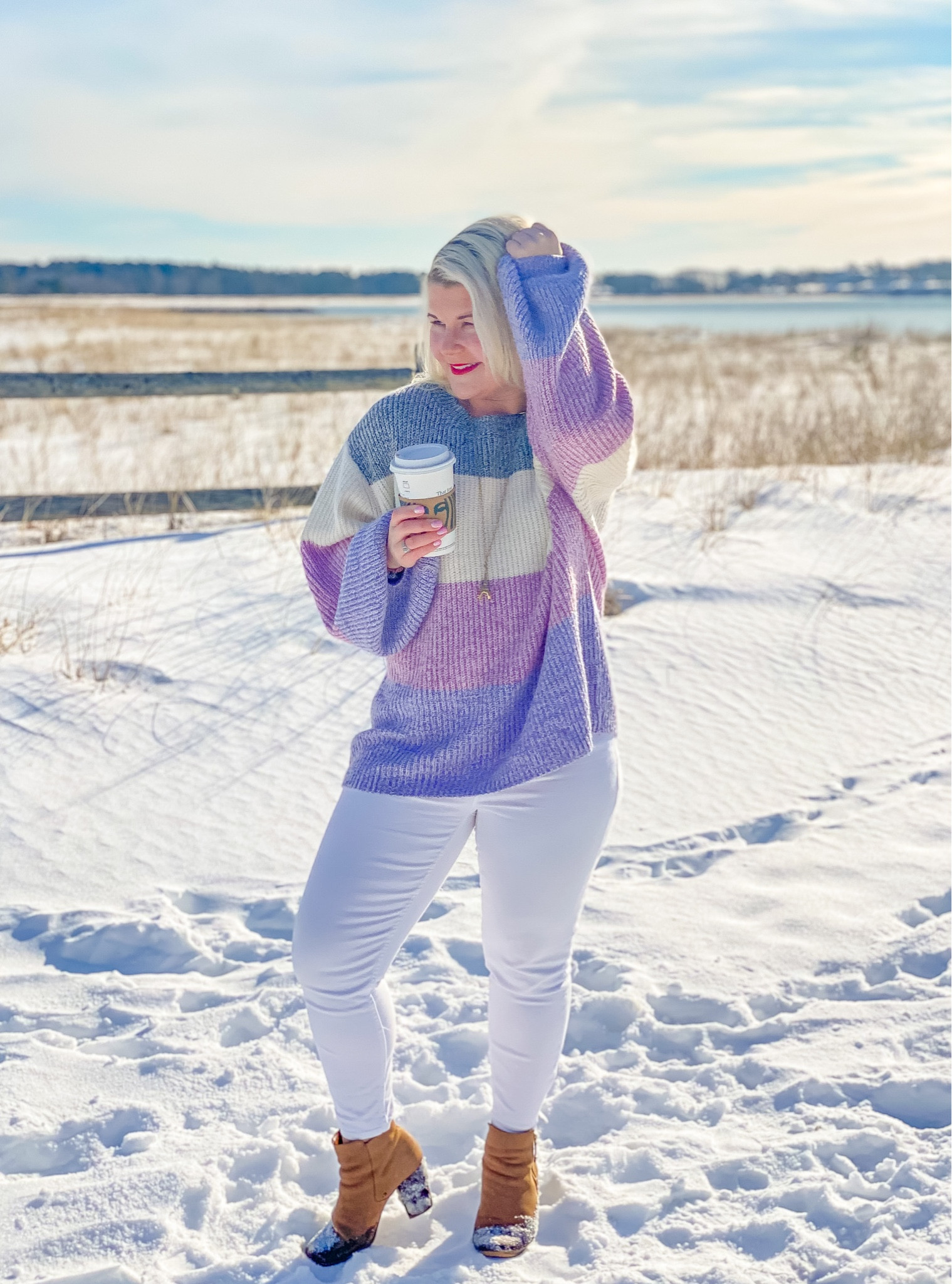 This sweater is so cozy and not only perfect for Winter, but also  Valentine’s Day. 

#LTKstyletip #LTKSeasonal #LTKmidsize