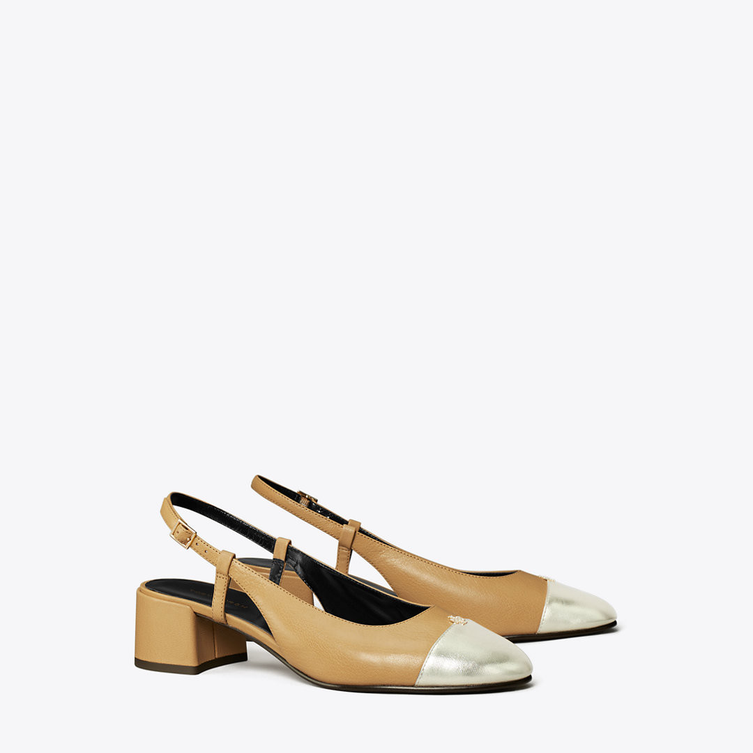 Tory Burch Cap-Toe Slingback Pump | Tory Burch (US)